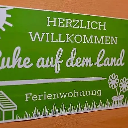 Appartement Ruhe-auf-dem-land